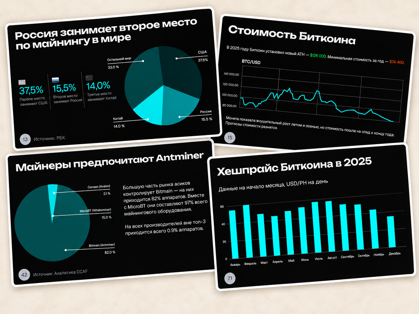 Mining market research slides